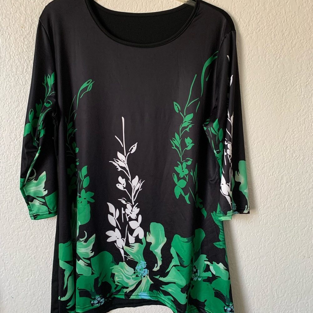 New 3XL spandex blouse.